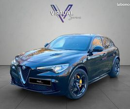 ALFA ROMEO STELVIO QUADRIFOGLIO ALFA ROMEO STELVIO QUADRIFOGLIO V6 2.9L BI-TURBO 510CH | PACK SPORT • HARMAN KARDON • CAMÉRA • CARBONE