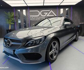 MERCEDES C220 CDI COUPÉ 163 CV 9G-TRONIC PACK AMG 1ÈRE MAIN 47200KM ENTRETIEN COMPLET TOIT PANORAMIQUE PARFAIT ÉTAT