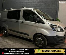 FORD TRANSIT CUSTOM CABINE APPROFONDIE 2.2 TDCI 100CH 290 L1H1 BVM6 - GARANTIE 6 MOIS