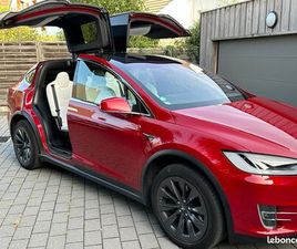 TESLA MODEL X 90D VENTE / ECHANGE TESLA MODEL X 90D - 2017 - 5 PLACES - MCU2 - ATTELAGE - PREMIUM
