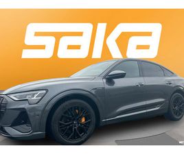 AUDI E-TRON SPORTBACK S SPORTBACK ADVANCED 50 QUATTRO S-LINE ** TULOSSA / BANG&OLUFSEN / PANORAMA / 360 / ILMAJOUSITUS / SPORTTIPENKIT / ACC **