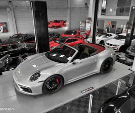 PORSCHE 992 CARRERA GTS CABRIOLET 3.0 480 - ARGENT GT MÉTALLISÉ – TVA