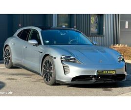 PORSCHE TAYCAN SPORT TURISMO TURBO PORSCHE TAYCAN SPORT TURISMO TURBO GTS - FINANCEMENT POSSIBLE - 598 CH- 5 PLACES - TOIT PANO - GRIS ARGENT - CUIR ALCANTARA NOIR