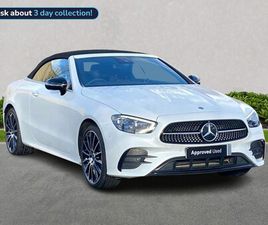 MERCEDES CLASSE E CABRIOLET E 400 2023 - E300D 4MATIC AMG LINE NIGHT ED PRE+ 2DR 9G-TRONIC