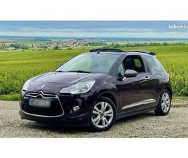 CITROËN DS3 CABRIOLET SO CHIC – 1.6 HDI 90 – ENTRETIEN TRÈS RÉCENT – CONFIGURATION RARE