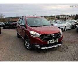 DACIA LODGY BLUEDCI 115 BOITE 6 STEPWAY 7 PLACES CAMÉRA RÉGULATEUR BLUETOOTH GPS USB CLIMAT