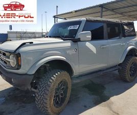 FORD BRONCO BASE 2022 2.3L 2.3 BENZYNA 275KM