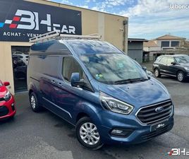 FORD TRANSIT CUSTOM VU FOURGON 320 2.0 ECOBLUE 170 CH L2H2 LIMITED BVA + OPTIONS