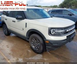 FORD BRONCO 2024 FORD BRONCO SPORT BIG BEND 4X4 1.5 BENZYNA 181KM