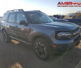 FORD BRONCO 2023 FORD BRONCO SPORT OUTER BANKS, SILNIK 1.5 L 1.5 BENZYNA