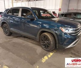 VOLKSWAGEN ATLAS 2022R., 3.6L V6 SE WTECHNOLOGY, 3.6L, OD UBEZPIECZALNI