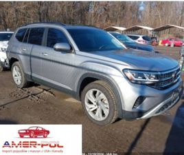 VOLKSWAGEN ATLAS 2022 VOLKSWAGEN ATLAS 3.6L V6 SE WTECHNOLOGY 3.6 BENZYNA