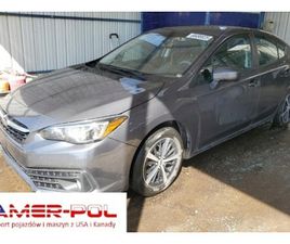 SUBARU IMPREZA 2022 SUBARU IMPREZA PREMIUM 2.0 BENZYNA 152KM