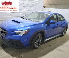 SUBARU WRX 2023 2.5L 2.5 BENZYNA 271KM