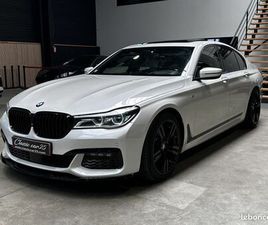 BMW SERIE 7 (G11/G12) 730DA INDIVIDUAL XDRIVE 265CH M SPORT - FULL OPTIONS