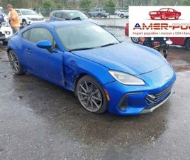 SUBARU BRZ 2022R., LIMITED, OD UBEZPIECZALNI 2.4 BENZYNA 228KM