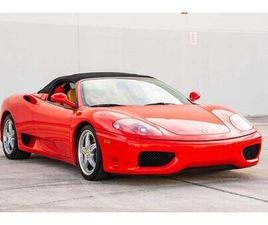 USED 2005 FERRARI 360 MODENA SPIDER
