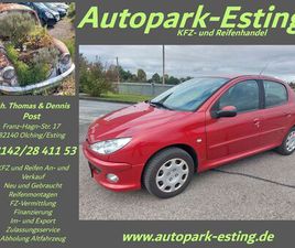 PEUGEOT 206 GRAND FILOU COOL 122.500KM HU10/2027