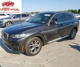 BMW X3 SDRIVE30I 2022 2.0L 2.0 BENZYNA 248KM