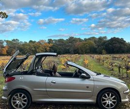 PEUGEOT 206CC ROLAND GARROS CABRIOLET