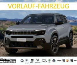 JEEP AVENGER SUMMIT 1.2 E-HYBRID DCT MÄRZ 2026 PANO EL. HECKKL.