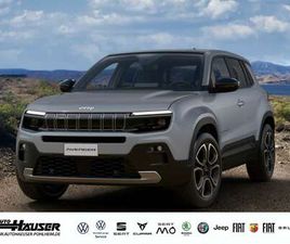 JEEP AVENGER SUMMIT 1.2 E-HYBRID DCT MÄRZ 2026 PANO EL. HECKKL.