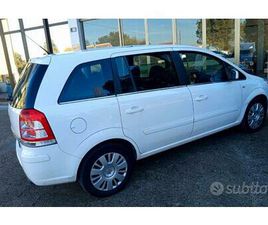 OPEL ZAFIRA OPEL ZAFIRA TURBO METANO BOLLO RIDOTTO 2011 POSTI7