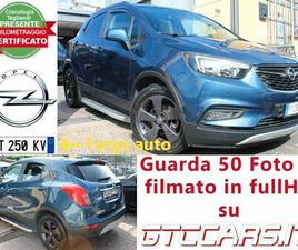 OPEL MOKKA X 1.4 GPL 140CV 4X4 NAVI RETROCAM PDC BLOCKSHAFT