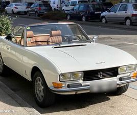 PEUGEOT 504 CABRIOLET 504 CABRIOLET DEUX LITRES 1978
