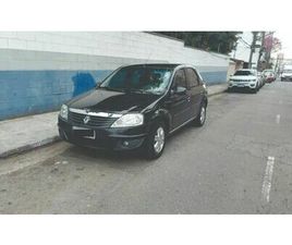 RENAULT LOGAN RENAULT LOGAN 12/13 - 1.6 8V - PRETO COMPLETO