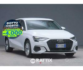 AUDI A3 SPORTBACK AUDI A3 IV 2020 SPORTBACK A3 SPORTBACK 40 1.4 TFSI