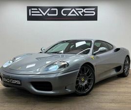 FERRARI 360 MODENA V8 3.6 400 CH BOITE F1 / ORIGINE FRANCE / JANTES CHALLENGE