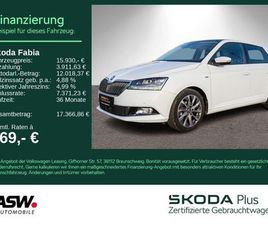 SKODA FABIA SKODA FABIA CLEVER 1.0 TSI PANO NAVI KLIMA PDC LED SHZ