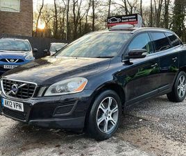 VOLVO XC60 D5 2012 VOLVO XC60 2.4TD D5 SE LUX PREMIUM (215BHP) GEARTRONIC