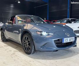 MAZDA MX-5 ND RF 1.5 SKYACTIV-G 132 SELECTION EDITION 100 / JANTES FORGEES / INTÉ BORDEAUX BURGRUNDY / APPLECARPLAY / 2021 / CAMERA