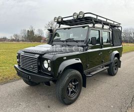 LAND ROVER DEFENDER PICK-UP LAND ROVER DEFENDER 110/130 S *CREW-CAB*EX-TEC*1.HAND*