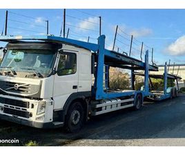 VOLVO FM SERIES VOLVO FM 460 PORTE VOITURE AVEC REMORQUE LOHR TVA RECUPERABLE PAYEZ 4X 10X 18X 24X 36X