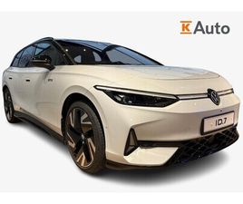 VOLKSWAGEN ID.7 TOURER TOURER GTX 4MOTION 75-V JUHLAMALLI 250 KW, AKKU 86 KWH | TALVIRENKAAT 750€! | ERGOACTIVE-ISTUIMET