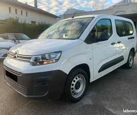 TOUT DOIT DISPARAÎTRE AVANT LE 31/12 CITROEN BERLINGO XL 3 PLACES 1.5 BLUE HDI 100 CV RALLONGÉ 9990HT SEULEMENT