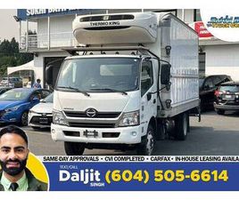 2020 HINO 195 16' REEFER BOX + POWER TUCKAWAY LIFTGATE