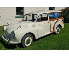 1967 MORRIS MINOR BLANC MANUEL, 4 VITESSES CONDUITE À DRO...