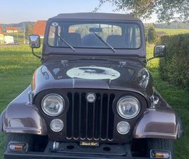 JEEP CJ7 RENEGADE JEEP CJ-7 RENEGADE EXPERTISE VÉTÉRAN FIVA