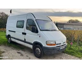 RENAULT MASTER ◊ RENAULT MASTER 2001 GRUAU – CT OK POUR LA VENTE – 2 500 À DÉBATTRE