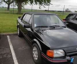 FORD ESCORT CABRIOLET XR3I FORD ESCORT XR3I CABRIOLET