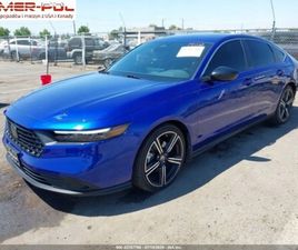 HONDA ACCORD HONDA ACCORD 2023 HONDA ACCORD HYBRID SPORT SEDAN 2.0 BENZYNA 146KM