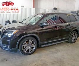 HONDA PASSPORT HONDA INNY PASSPORT EXL 2021 3.5L 3.5 BENZYNA 280KM