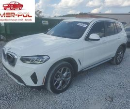 BMW X3 SDRIVE30I 2023 2.0L 2.0 BENZYNA 248KM