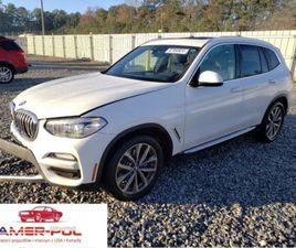 BMW X3 2019 BMW X3 SDRIVE30I 2.0 BENZYNA 248KM
