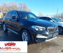 BMW X3 2019 BMW X3 SDRIVE30I 2.0 BENZYNA 248KM