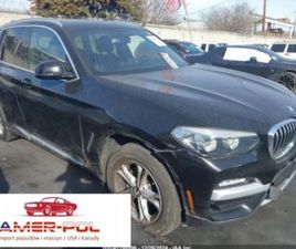 BMW X3 2019 BMW X3 SDRIVE30I 2.0 BENZYNA 248KM